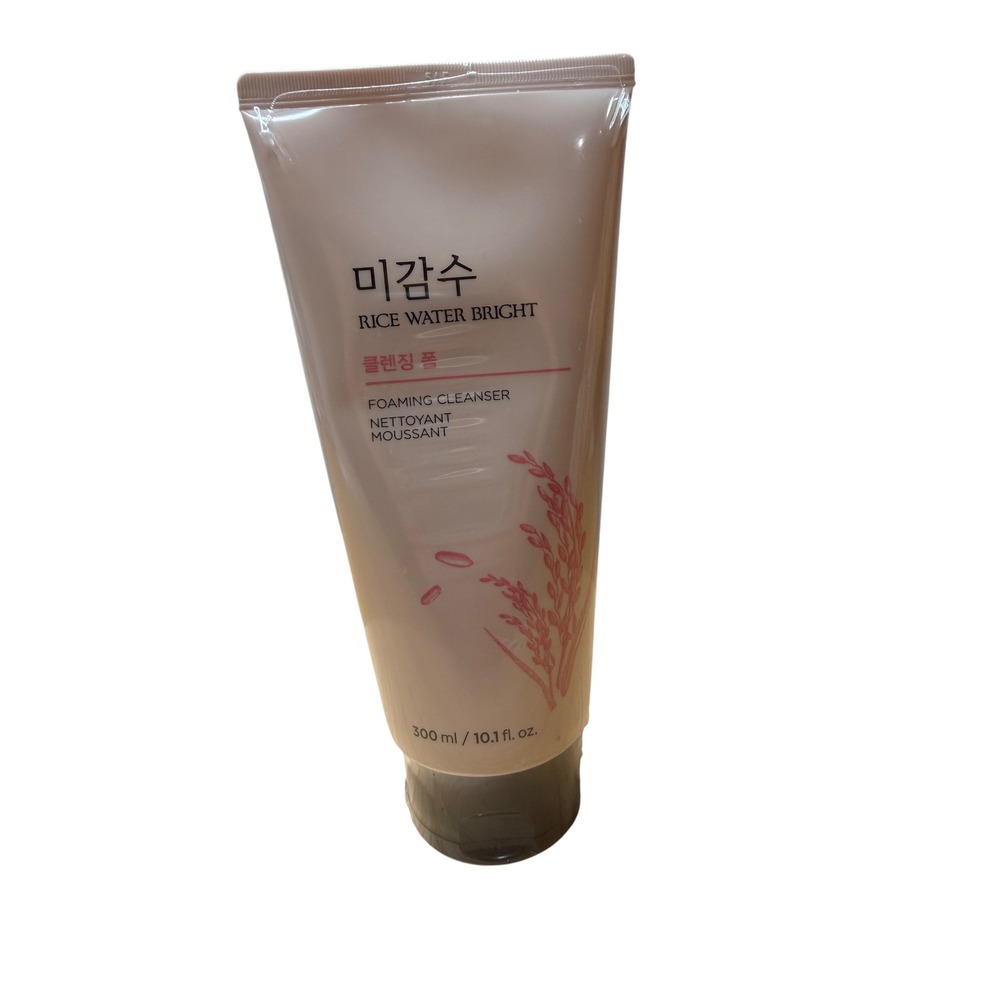 The Face Shop Rice Water Bright Foaming Cleanser 300ml 10.1oz K-Beauty Skincare